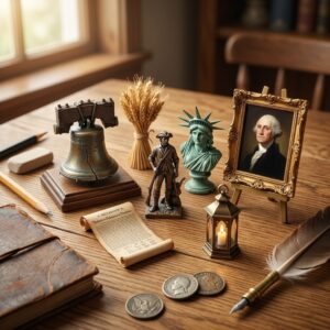 American Independence 250th Anniversary 2026 Advent Calendar 24 Day Acrylic Christmas Ornament - photo 2