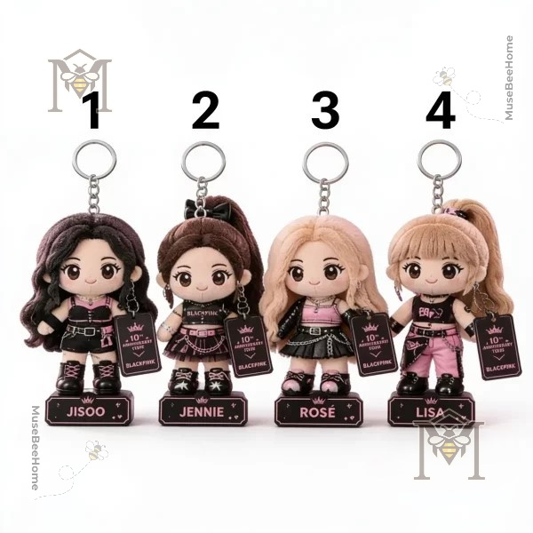 BLACKPINK × TamagotchiPLUSH KEYCHAIN ロゼ PRE-ORDER] BLACKPINK x