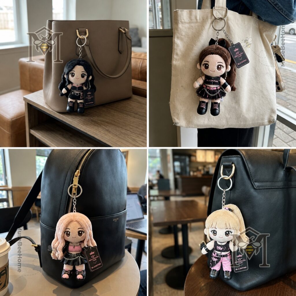 韓国 限定 BLACKPINK プラッシュ キーリング ポップアップ セット 韓国 限定 BLACKPINK プラッシュ キーリング ポップアップ セット