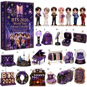 BTS World Tour 2026 Purple Christmas Advent Calendar - photo 2