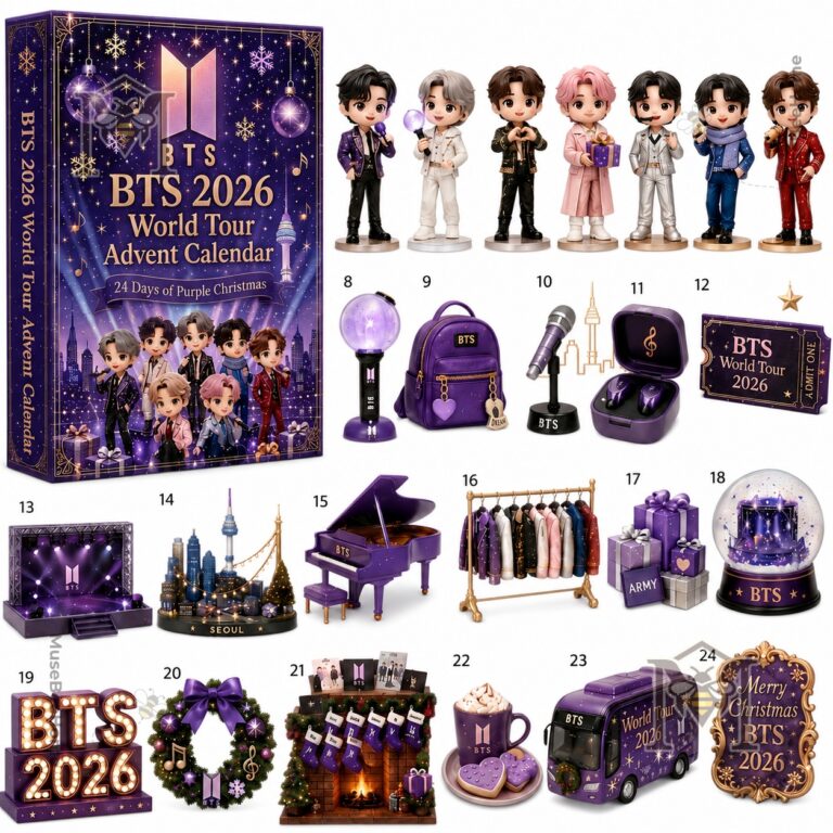 BTS World Tour 2026 Purple Christmas Advent Calendar - photo 2