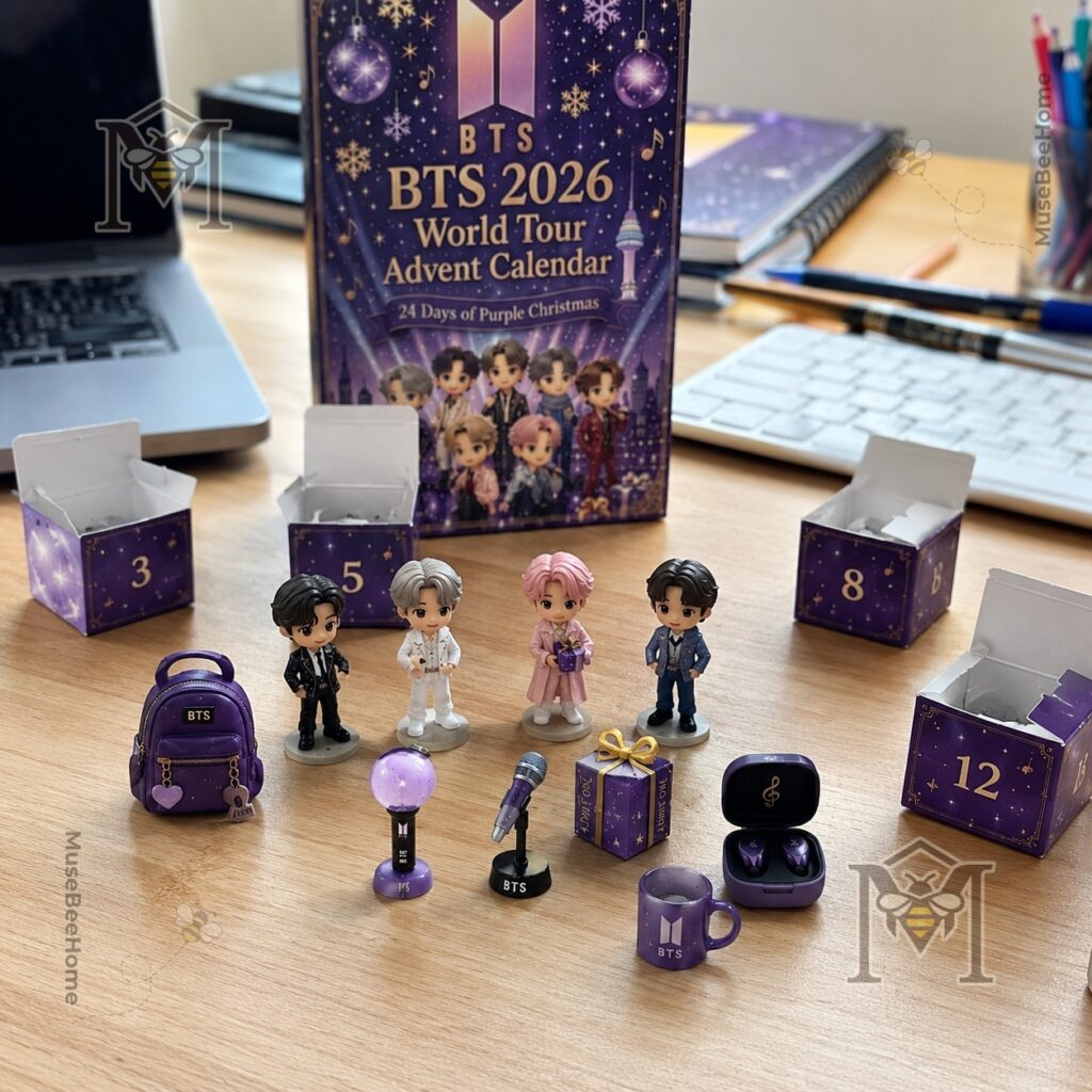 BTS World Tour 2026 Purple Christmas Advent Calendar - photo 3