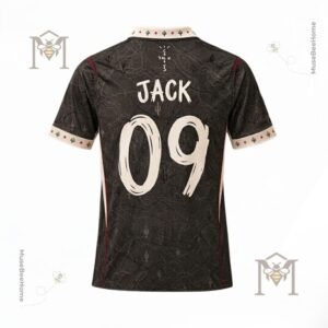 Chelsea Football Club Cactus Jack Collaboration Custom Jersey - close-up back with name and number