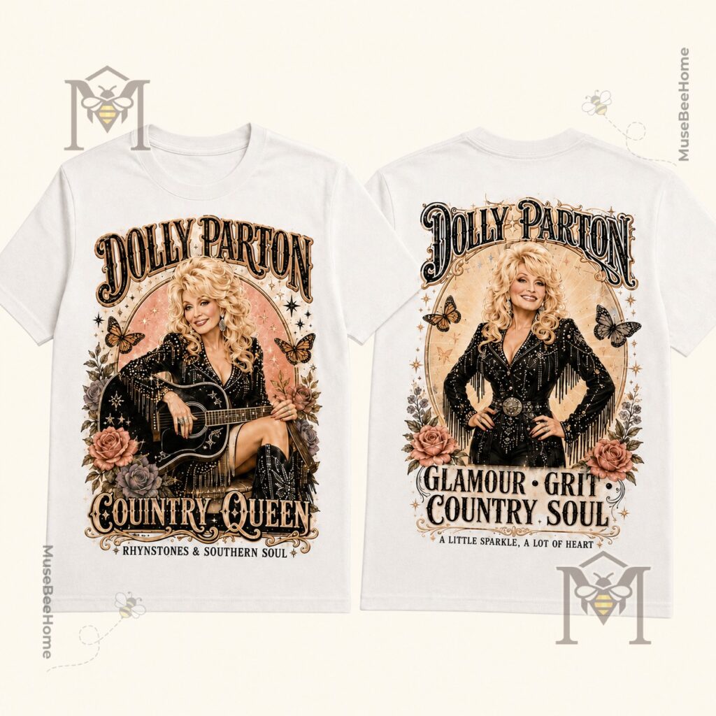 Dolly Parton Country Queen Rhinestones and Southern Soul T-Shirt - photo 2