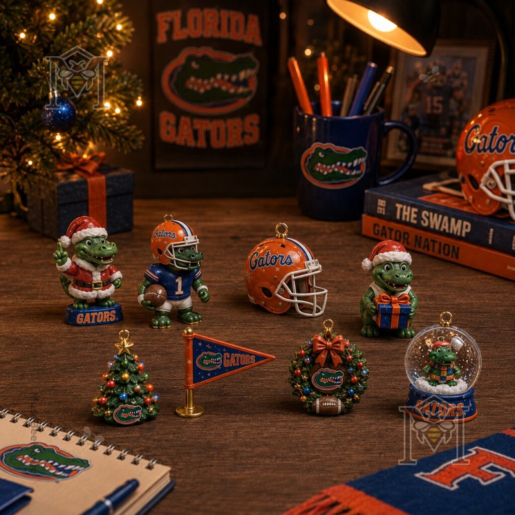 Florida Gators NCAA 2026 Champions Christmas Advent Calendar - bottom left detail