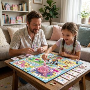 Hello Kitty and Friends The Game of Life Board Game - top right box detail