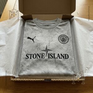 Manchester City Stone Island 2026/27 Kit Football Jersey - photo 6