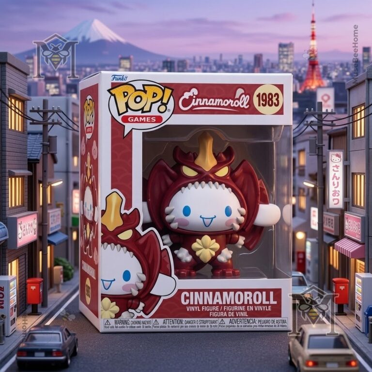 McDonald’s x Hello Kitty Cinnamoroll x Destoroy Ah Funko Pop Vinyl Figure - full product in collector box