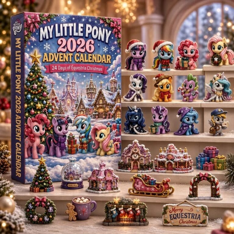My Little Pony 2026 Advent Calendar 24 Days of Equestria Christmas - full product display