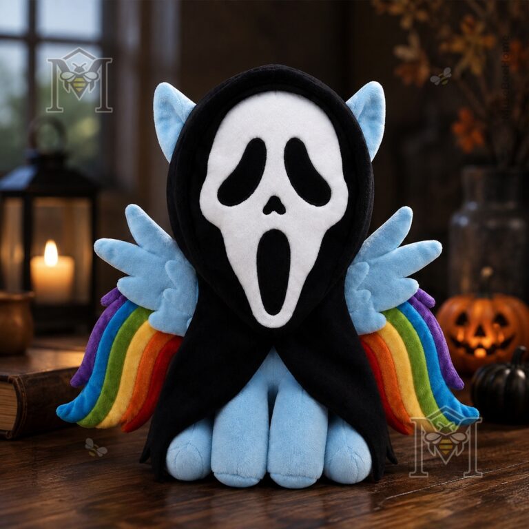 My Little Pony Rainbow Dash Ghostface Spooky Cute 2026 Halloween Plush Toy - photo 2