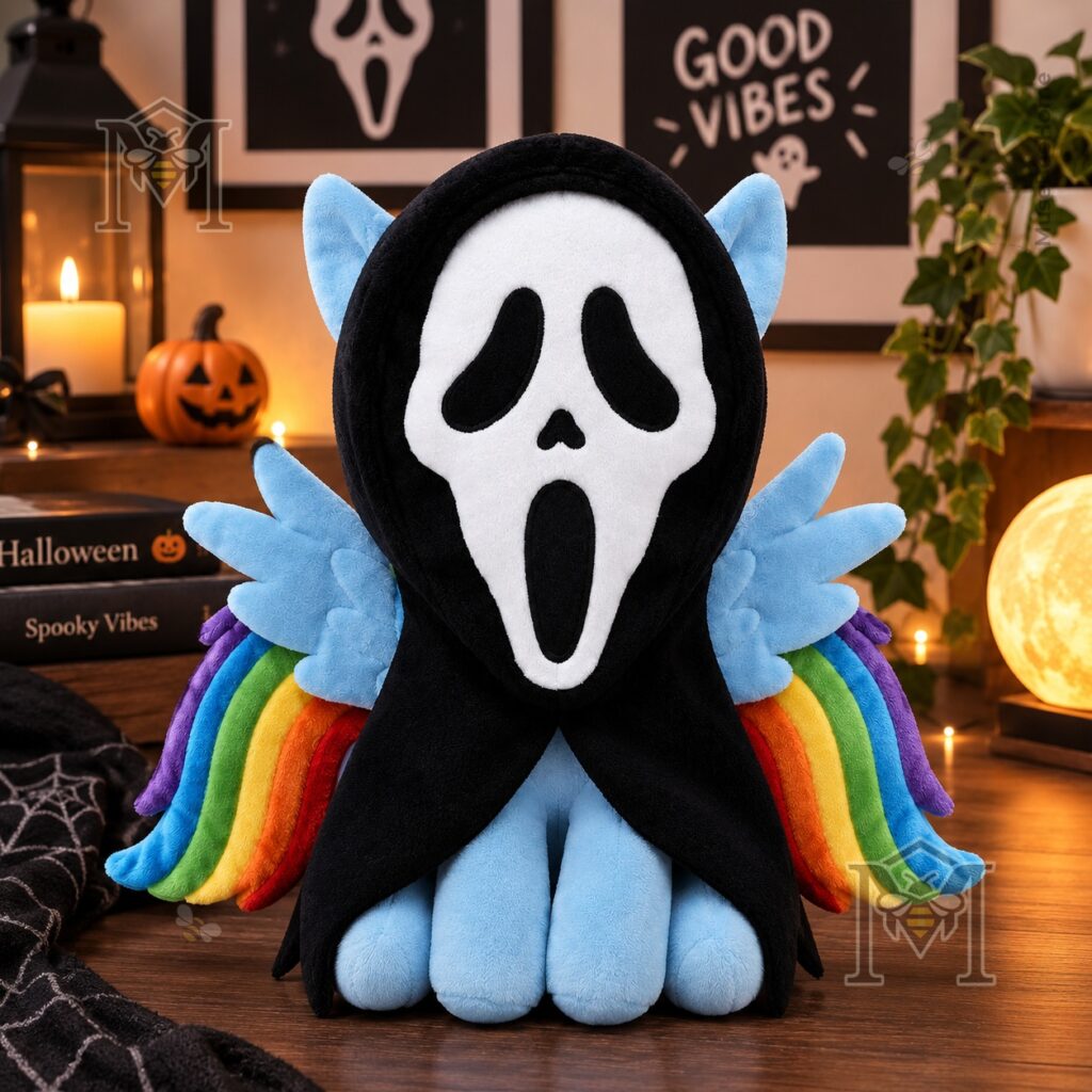 My Little Pony Rainbow Dash Ghostface Spooky Cute 2026 Halloween Plush Toy - photo 3