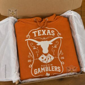 Nelly Cornell Haynes Jr x Texas Longhorns T-Shirt - full back view on dark ground