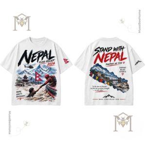 Nepal Flood Relief 2026 Stronger Together T-Shirt - photo 3