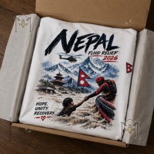Nepal Flood Relief 2026 Stronger Together T-Shirt - photo 5
