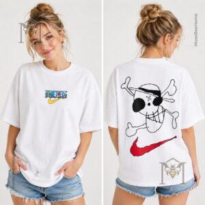 One Piece X Nike Collaboration Luffy Jolly Roger T-Shirt - photo 6