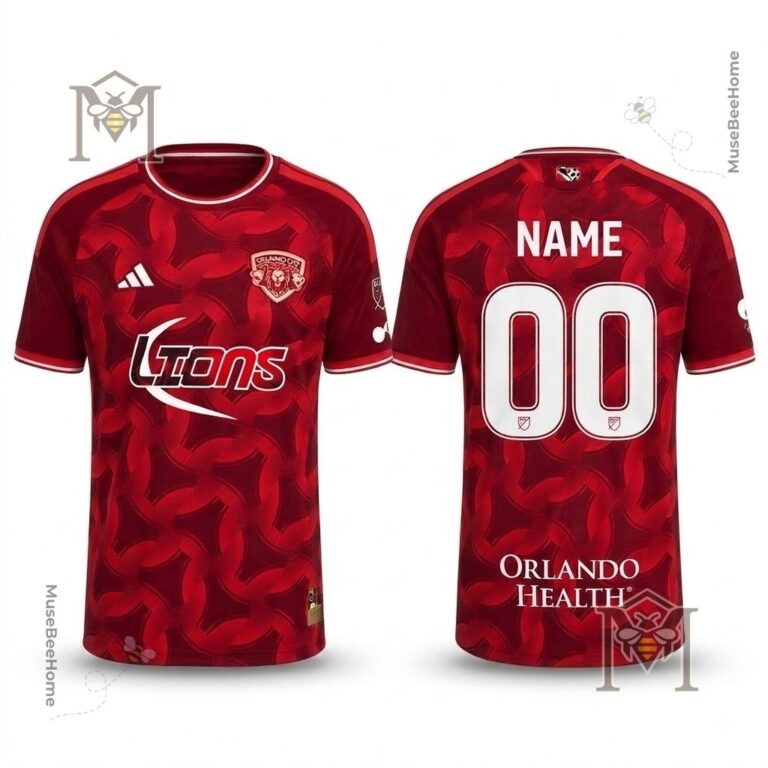 Orlando City SC Adidas 2026 Archive On-Field Custom Soccer Jersey - close-up of front details