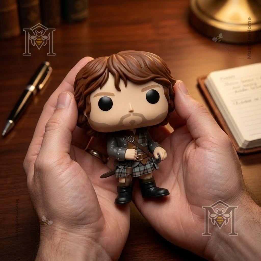 Outlander Claire Fraser Funko Pop figure 1955 unboxed, full body