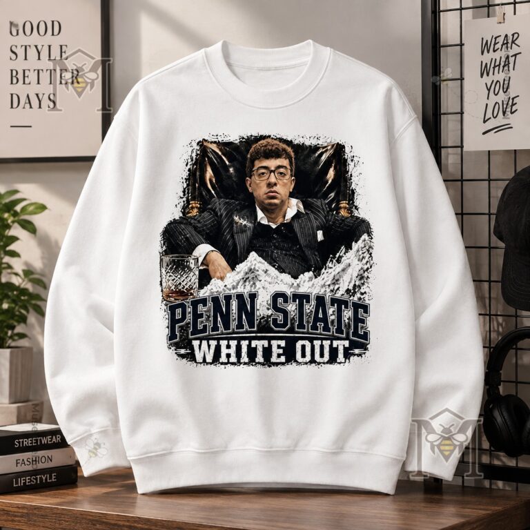 Penn State Nittany Lions Pablo Pledgescobar White Out T-Shirt - photo 2