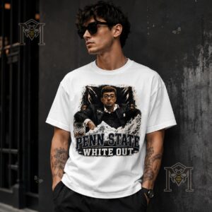 Penn State Nittany Lions Pablo Pledgescobar White Out T-Shirt - photo 4
