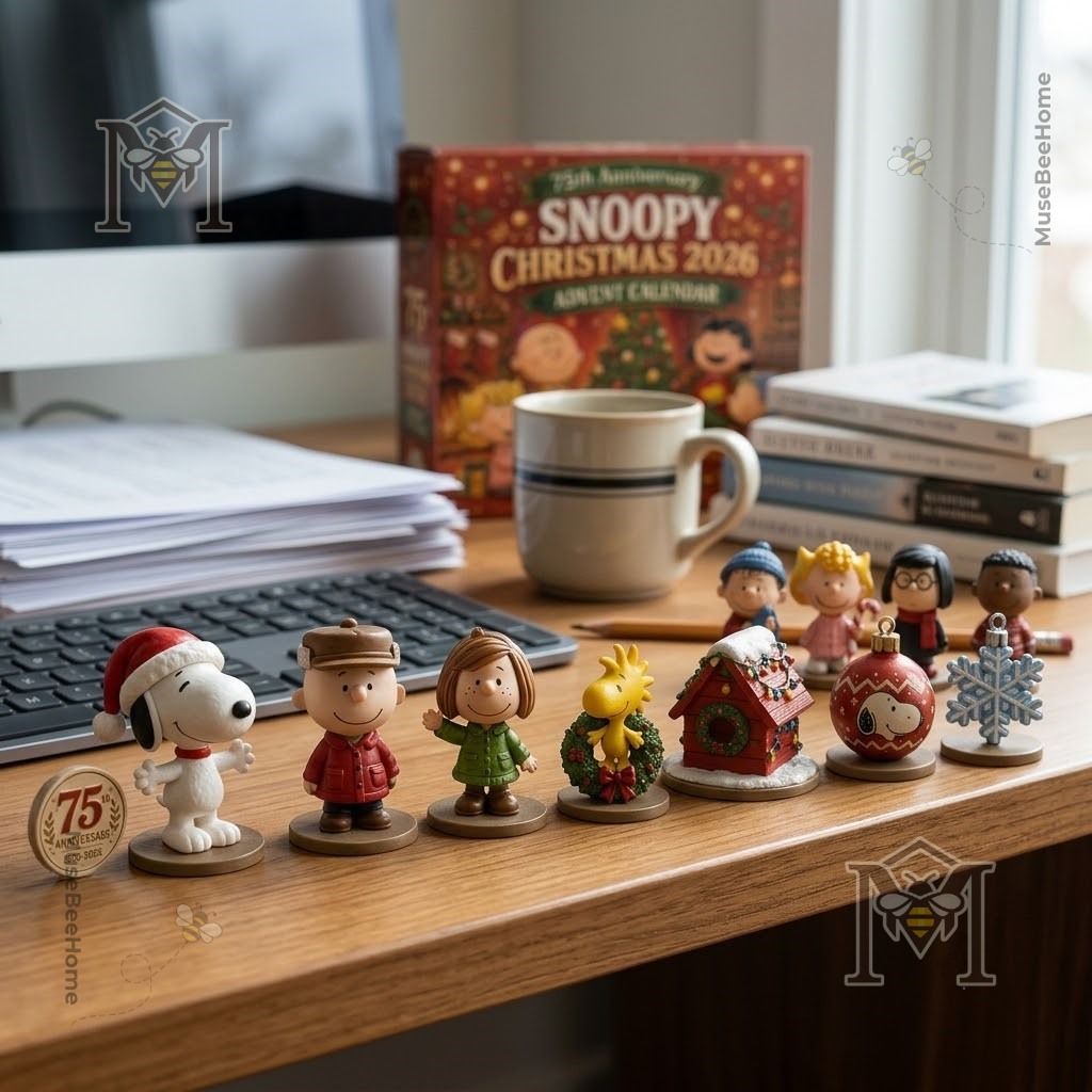 Snoopy Peanuts 75th Anniversary Christmas 2026 Advent Calendar