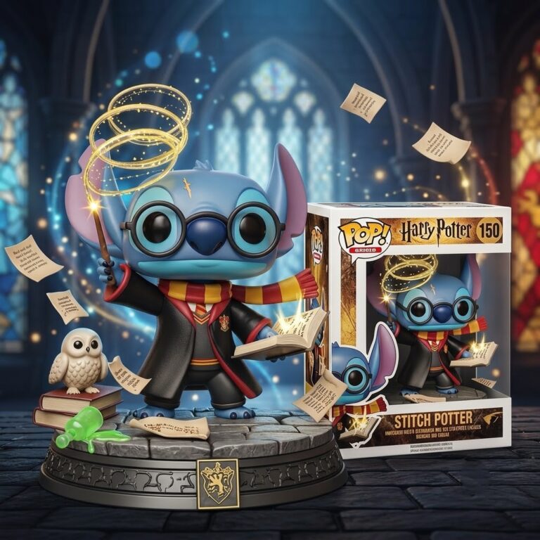 Stitch Harry Potter Funko Pop Collectible Vinyl Figure with collector box