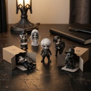 The Black Parade 20th Anniversary Halloween Advent Calendar 2006-2026 - close-up of the box art and text