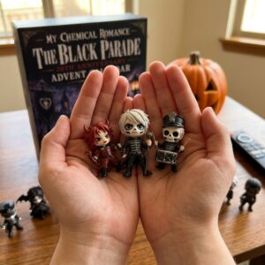 The Black Parade 20th Anniversary Halloween Advent Calendar 2006-2026 - top tiers of collectible figures with
