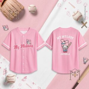 Timothée Chalamet My Melody x JapanLA Baseball Jersey S-5XL