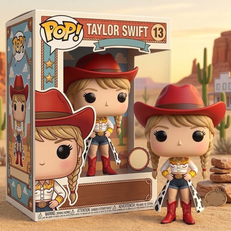 Toy Story Jessie Taylor Swift Cowgirl Funko Pop Figure 2026 - figure in box with desert background