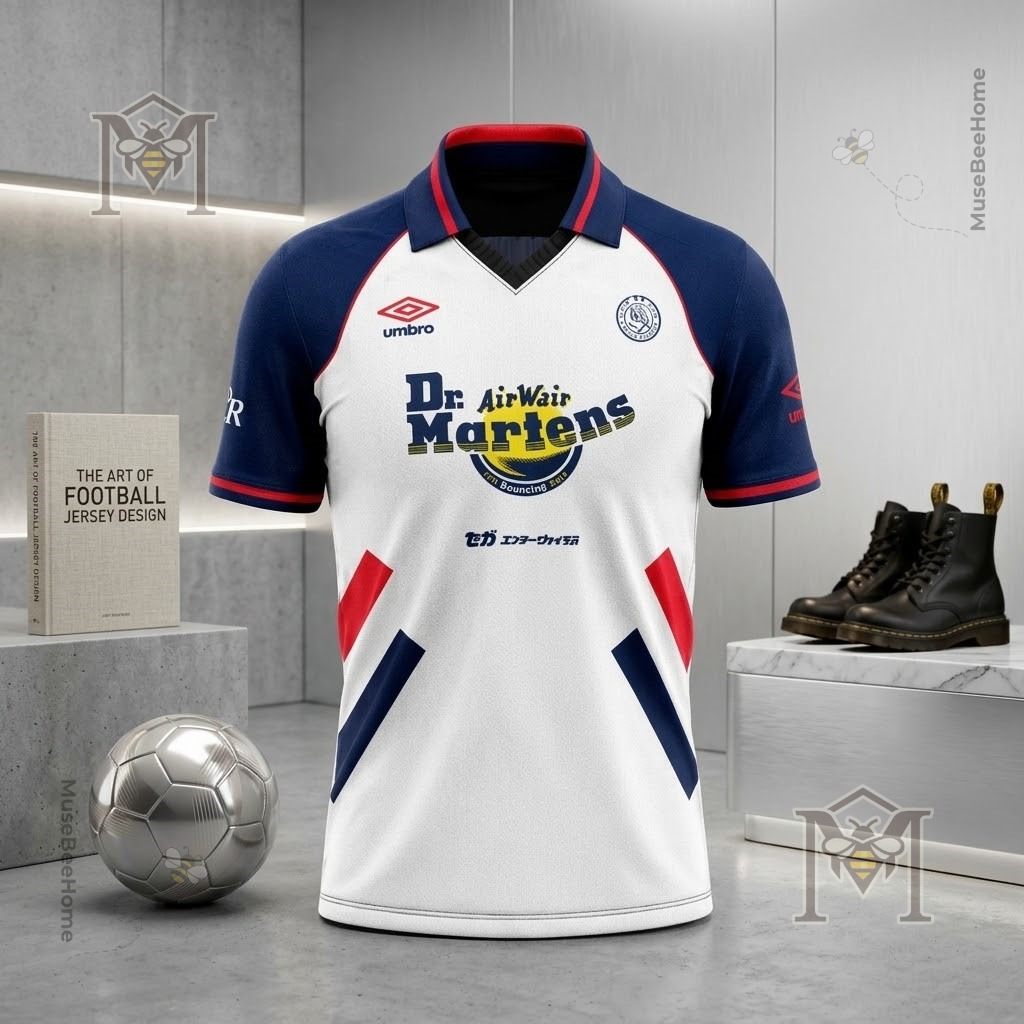 Umbro x Dr Martens Retro Style Football Jersey