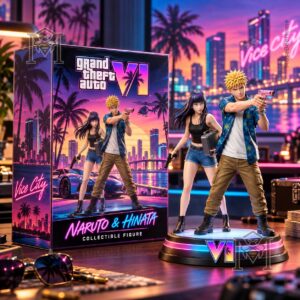 Naruto and Hinata Grand Theft Auto VI Collectible Vinyl Figure