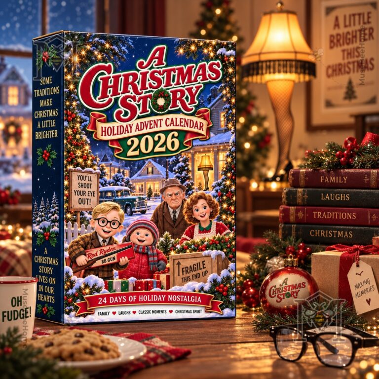 A Christmas Story 2026 Holiday Advent Calendar - front and side box view