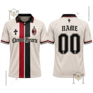 AC Milan Chrome Hearts Polo Jersey Shirt - photo 2
