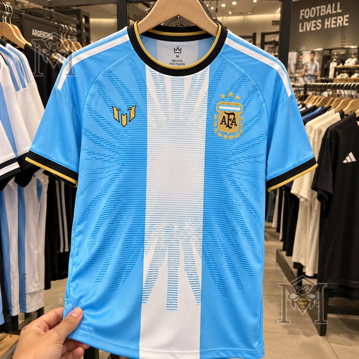 Adidas Argentina Lionel Messi LAST MATCH Jersey - photo 2