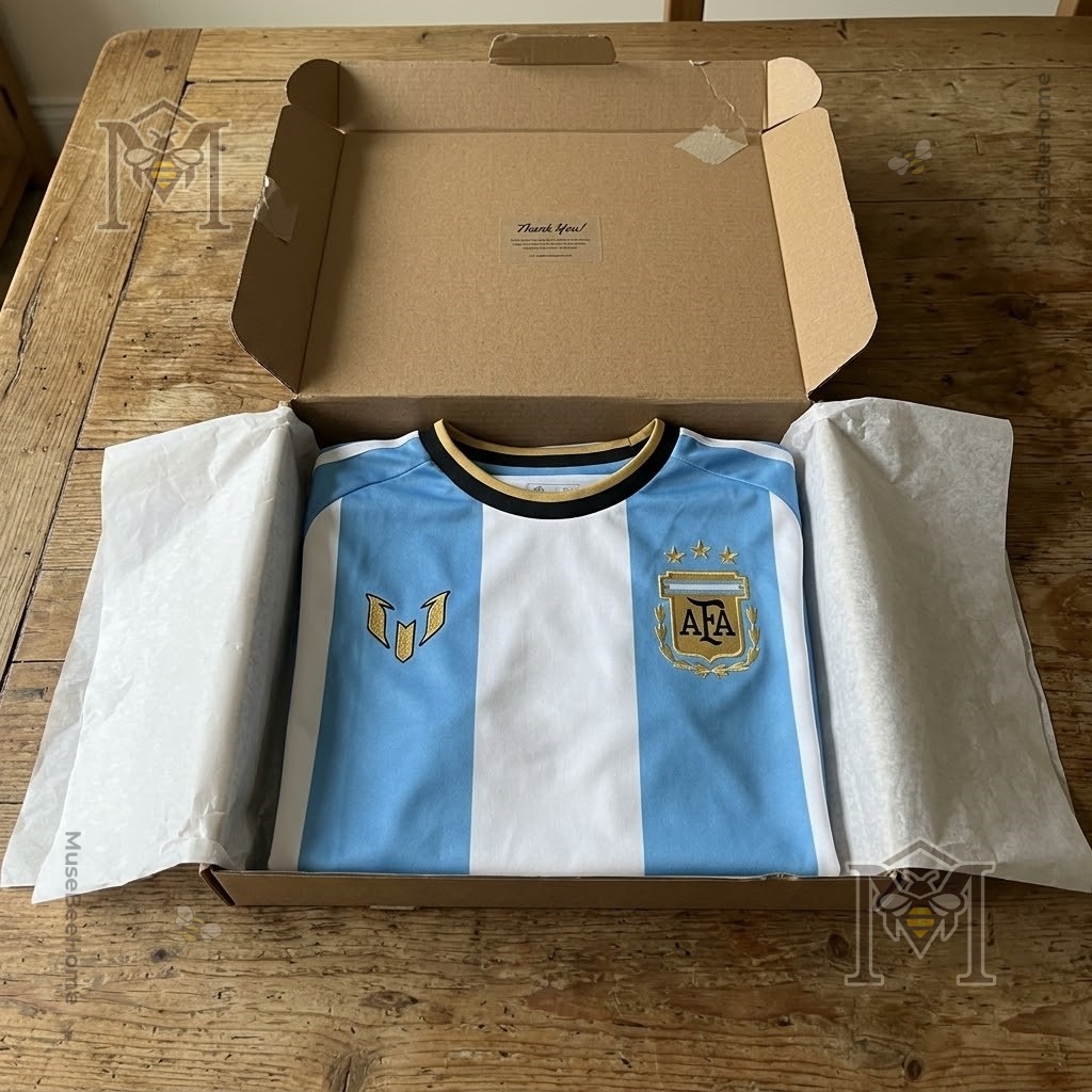 Adidas Argentina Lionel Messi LAST MATCH Jersey - photo 4
