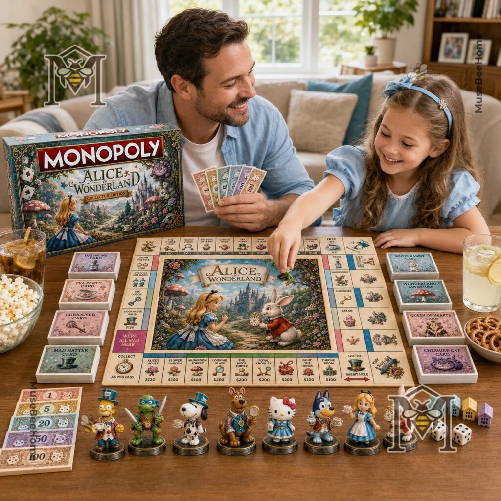 Alice in Wonderland Monopoly Board Game - photo 3
