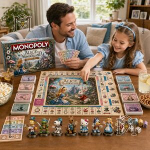 Alice in Wonderland Monopoly Board Game - photo 3