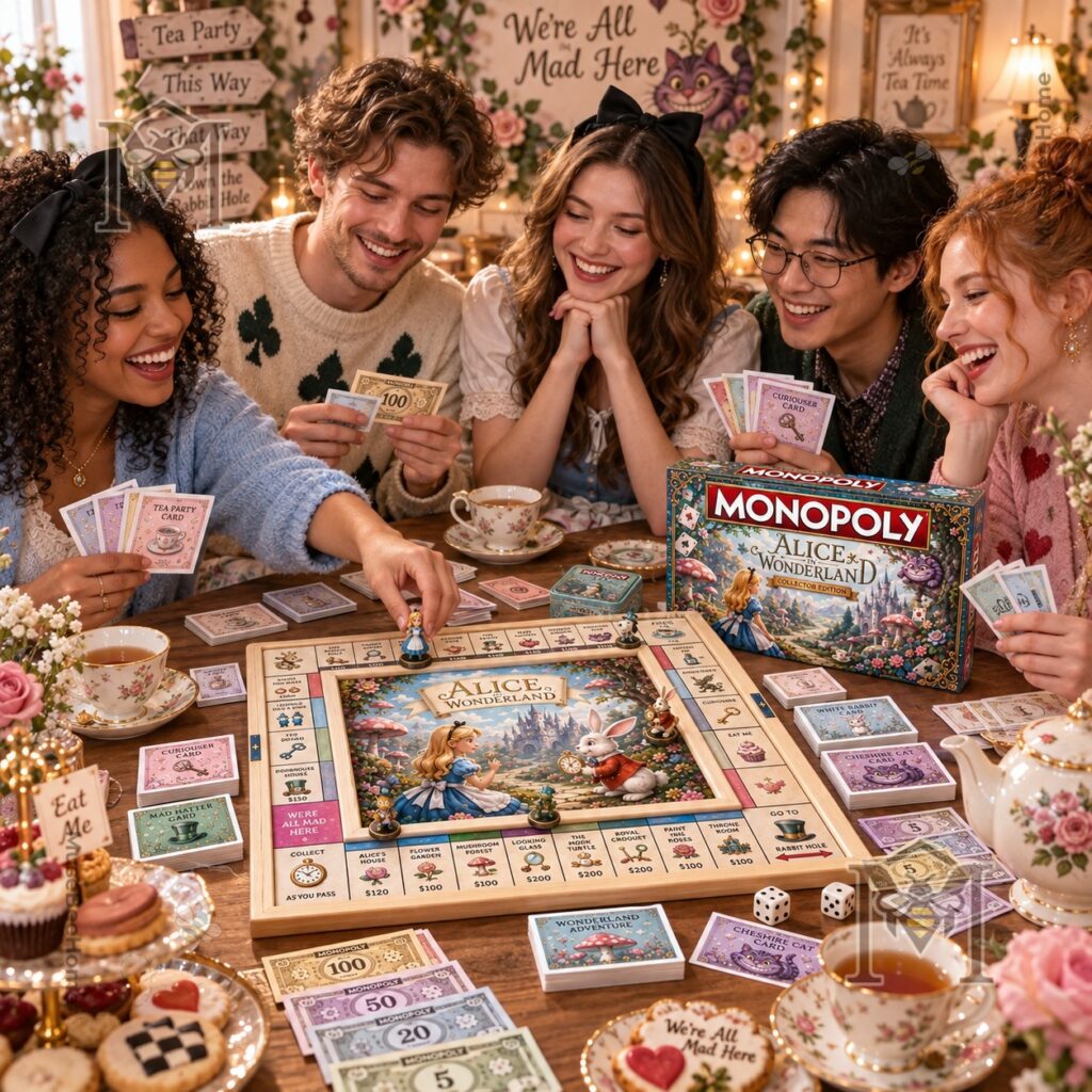 Alice in Wonderland Monopoly Board Game - photo 4