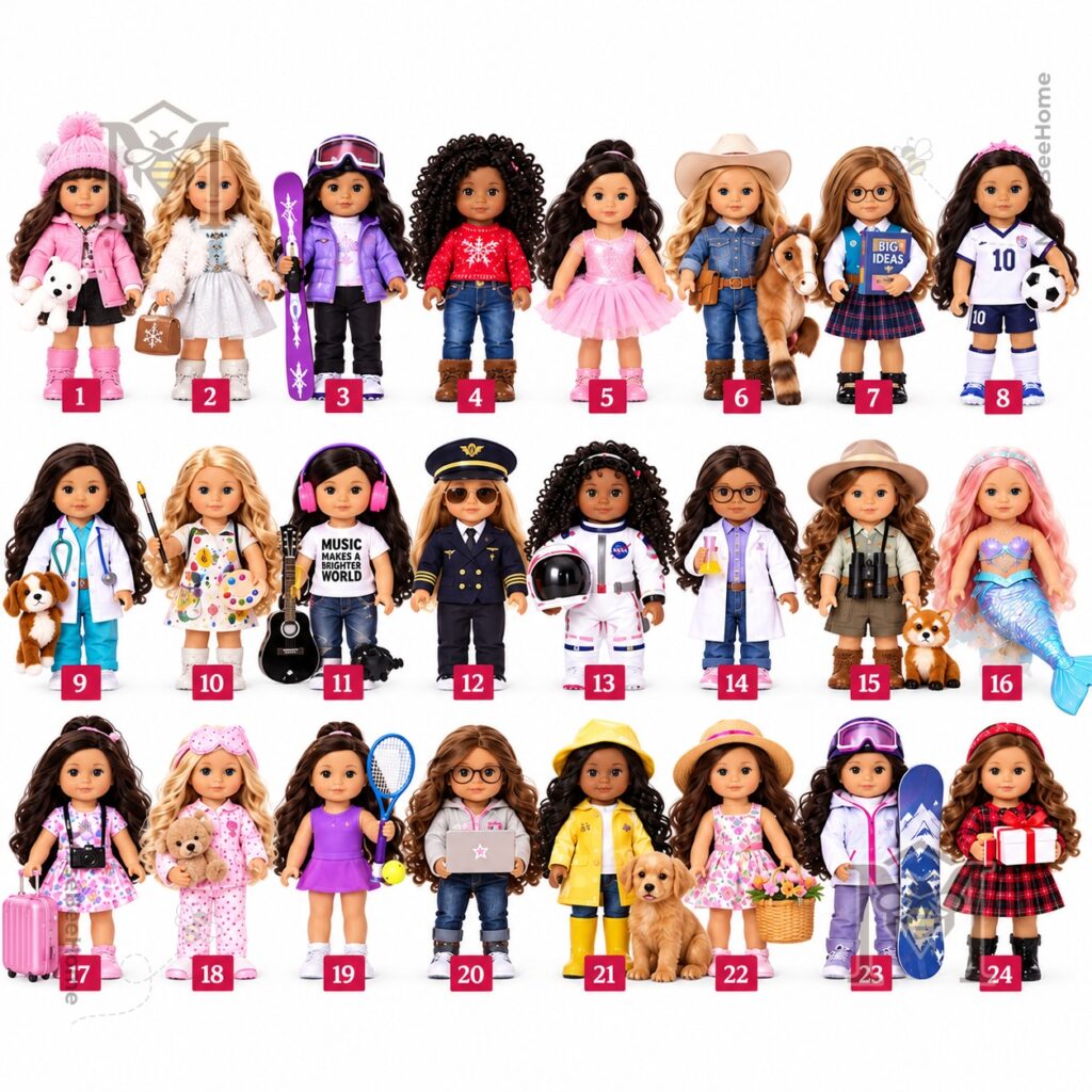 American Girl 2026 Christmas Advent Calendar - photo 3
