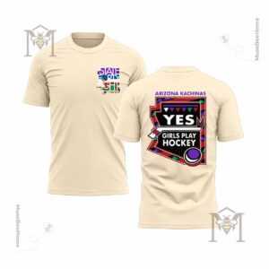 Arizona Kachinas Yes Girls Play Hockey T-Shirt - photo 2
