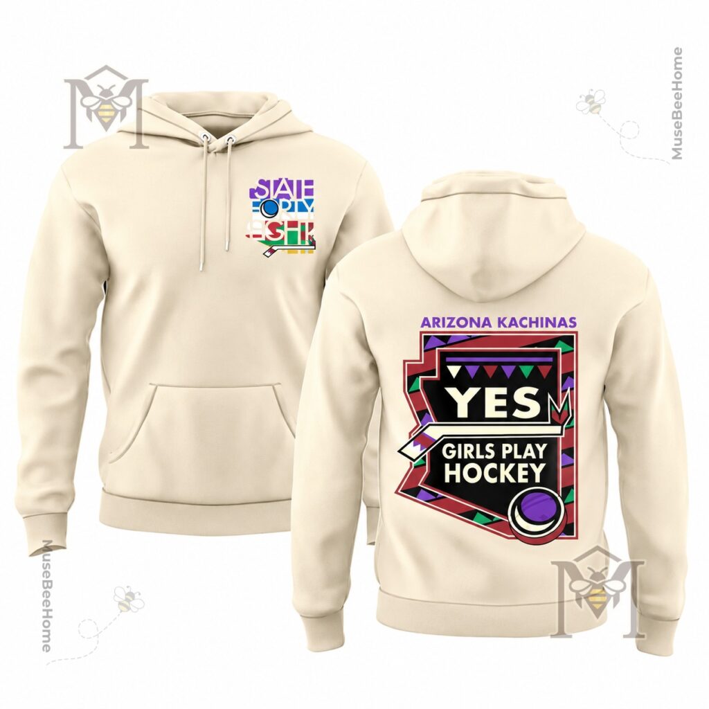 Arizona Kachinas Yes Girls Play Hockey T-Shirt - photo 3