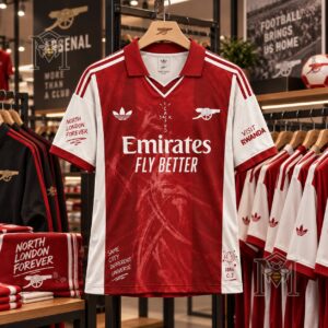 Arsenal Football Club Cactus Jack North London Forever Jersey - front view