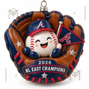 Atlanta Braves 2026 NL East Champions Ornament - photo 4