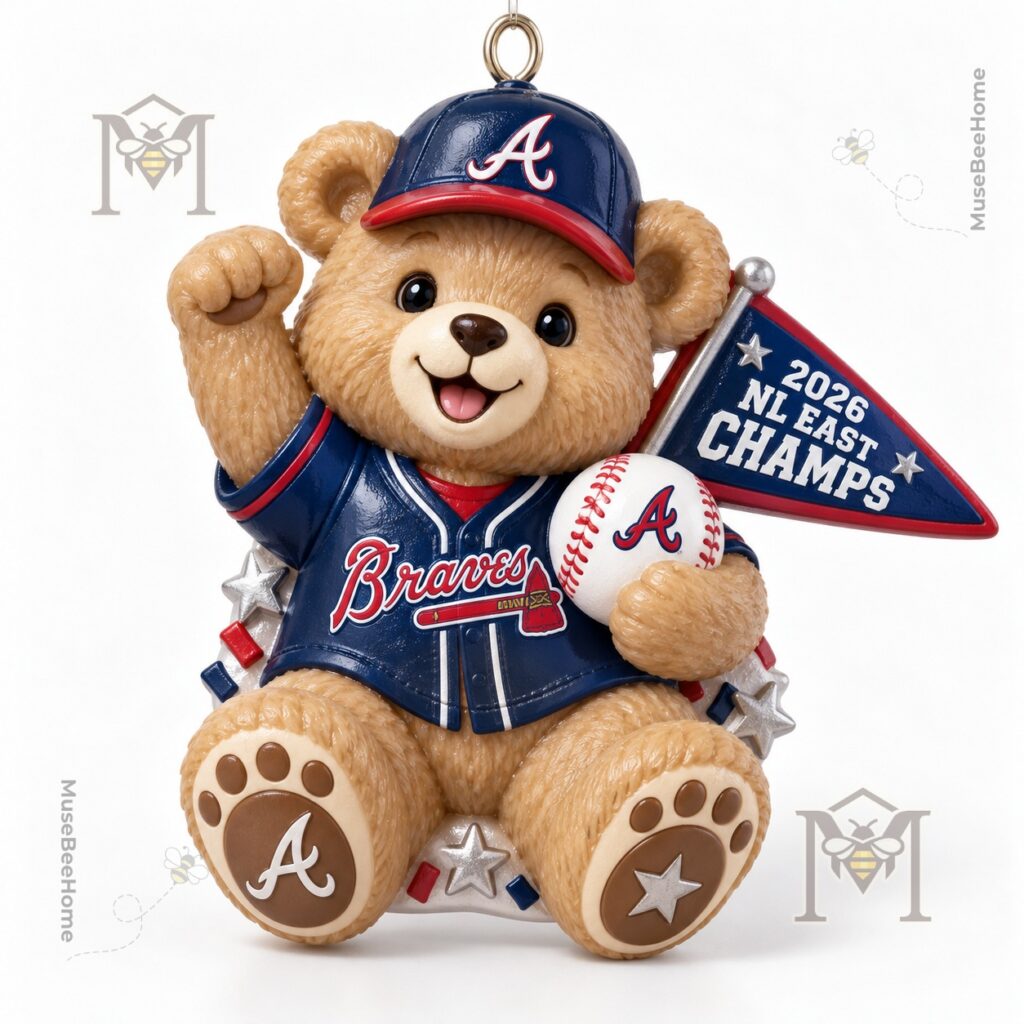 Atlanta Braves 2026 NL East Champions Ornament - photo 5