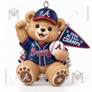 Atlanta Braves 2026 NL East Champions Ornament - photo 5