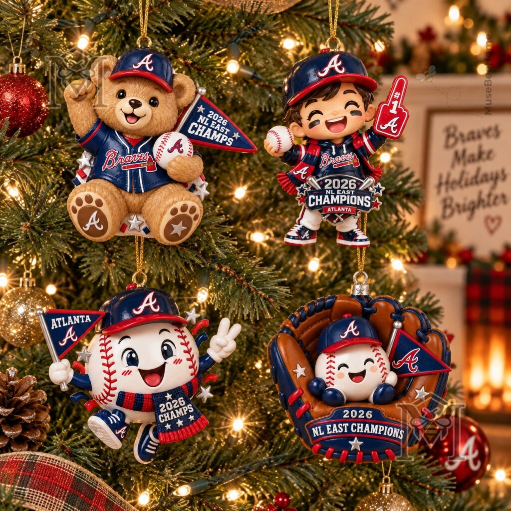 Atlanta Braves 2026 NL East Champions Ornament - photo 6