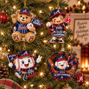 Atlanta Braves 2026 NL East Champions Ornament - photo 6