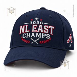 Atlanta Braves 2026 NL East Division Champions Cap - photo 2