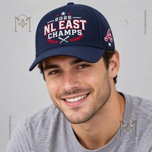 Atlanta Braves 2026 NL East Division Champions Cap - photo 3