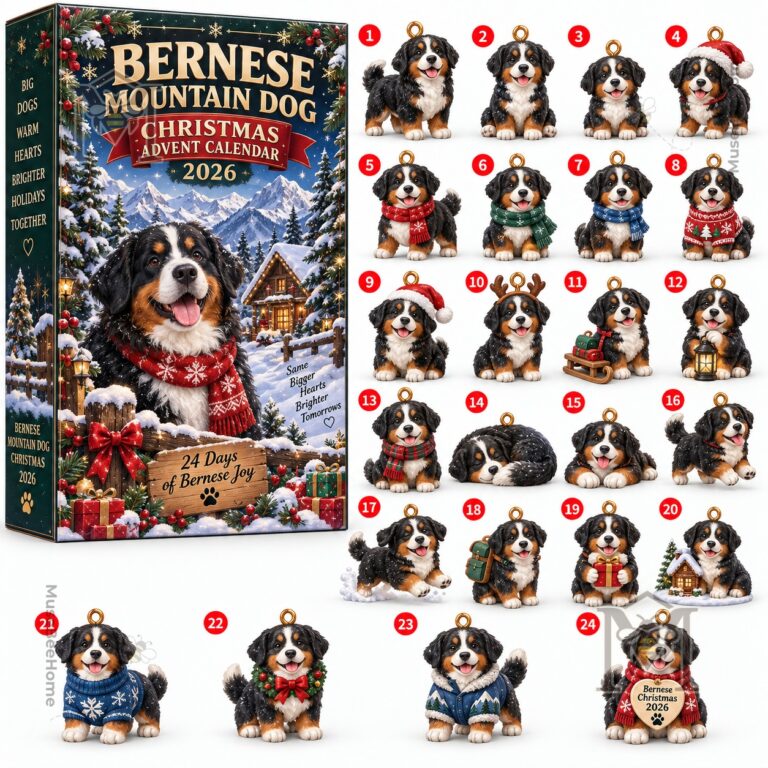 Bernese Mountain Dog Advent Calendar Christmas 2026 - photo 2